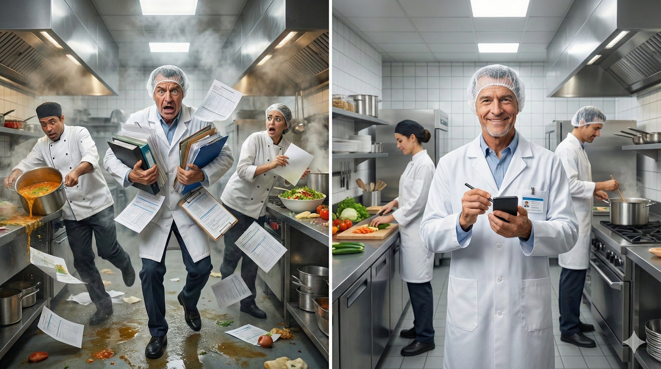 Food safety quality assurance - paper chaos vs digital efficiency with FormaFlow